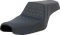 SADDLEMEN Step-Up Seat - Honeycomb - Blue Stitching - 3.3 Gal Tank - Sportster '04-'22 807-11-17701