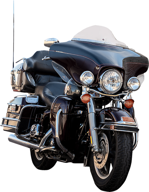 KLOCK WERKS Flare™ Windshield - 6-1/2" - Clear - FLH KWW-01-0701