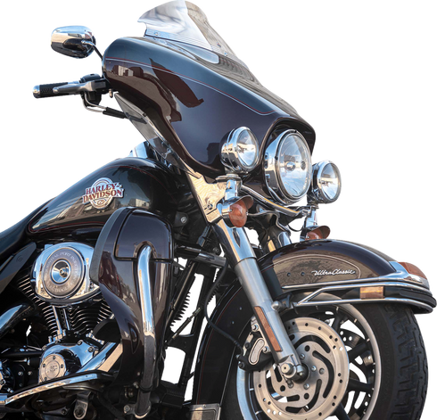 KLOCK WERKS Flare™ Windshield - 6-1/2" - Clear - FLH KWW-01-0701