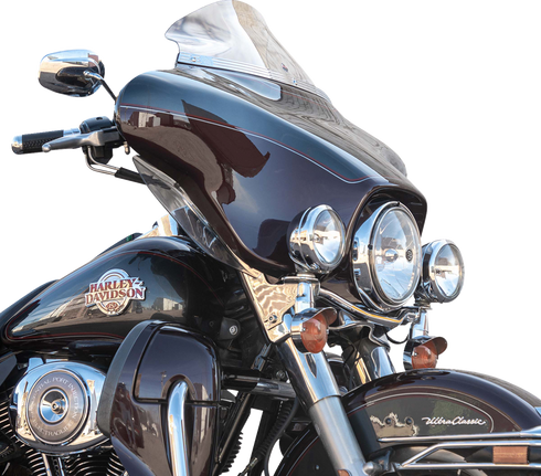 KLOCK WERKS Flare™ Windshield - 6-1/2" - Clear - FLH KWW-01-0701