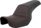 SADDLEMEN Step-Up Seat - Honeycomb - Red Stitching - Dyna '06-'17 806-04-17704