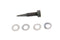 Colony Chain Oiler Adjuster Screw Kit Parkerized - 3049-7