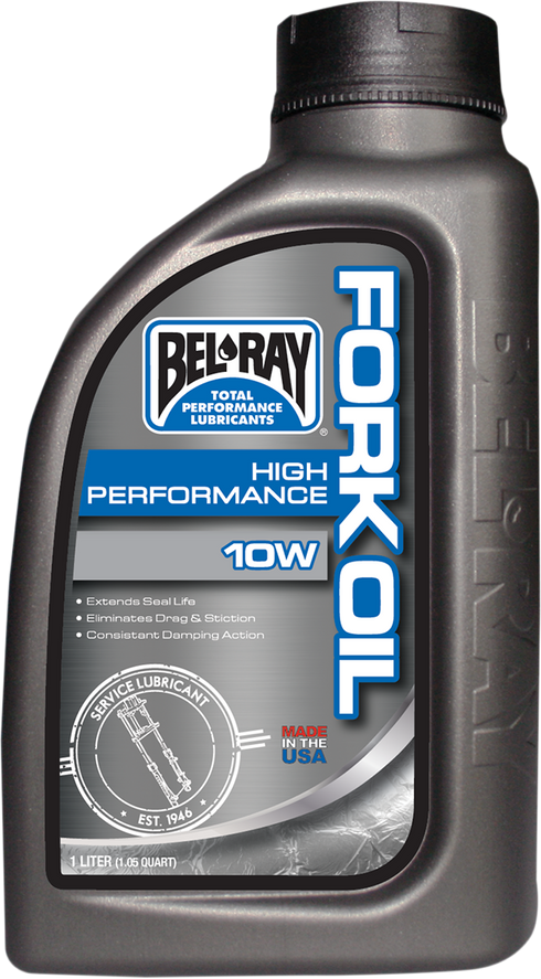 BEL-RAY High-Performance Fork Oil - 10w - 1L 99320-B1LW