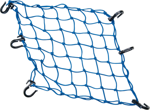 POWERTYE MFG. Adjustable Cargo Net - Blue 50153