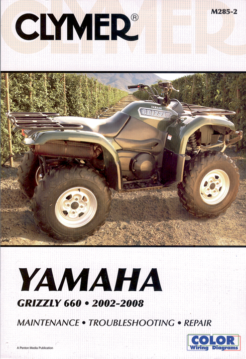 CLYMER Manual - Yamaha - Grizzly 660 '02-'08 CM2852