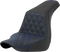 SADDLEMEN Step-Up Seat - Front Lattice Stitch - Blue Stitch - FXLR/FLSB '18-'24 818-29-17201