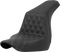SADDLEMEN Step-Up Seat - Front Lattice Stitch - Gray Stitch - FXLR/FLSB '18-'24 818-29-17202