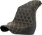 SADDLEMEN Step-Up Seat - Full Lattice Stitch - Gold Stitch - FXLR/FLSB '18-'21 818-29-17507