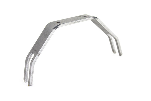 Wyatt Gatling 5 inch Flat Fender Bracket Raw Steel - 31-0023