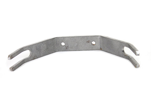 Wyatt Gatling 5 inch Flat Fender Bracket Raw Steel - 31-0023
