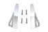 Wyatt Gatling Chrome Plated Tie Down Brackets - 31-0025