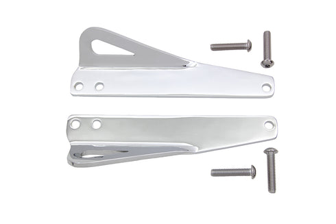 Wyatt Gatling Chrome Plated Tie Down Brackets - 31-0025