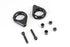 V-Twin Black Turn Signal Clamp Kit for 39mm Forks - 31-0085