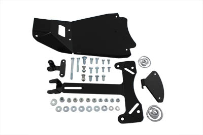 V-Twin FXD Solo Seat Mount Kit Black - 31-0087