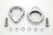 V-Twin Chrome Turn Signal Clamp Kit 49mm Forks - 31-0094