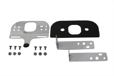 V-Twin Tail Lamp Adjustable Bracket Chrome - 31-0097