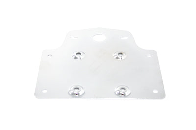 V-Twin Tail Lamp License Plate Holder Chrome - 31-0173