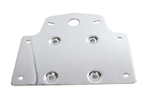 V-Twin Tail Lamp License Plate Holder Chrome - 31-0173