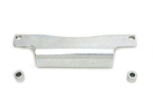 V-Twin Swingarm Frame Oil Tank Mount Bracket Zinc - 31-0191