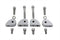V-Twin Chrome Bullet Lamp Mounting Kit - 31-0202