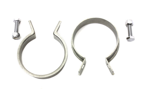 V-Twin Stainless Steel Exhaust Clamp Set - 31-0225