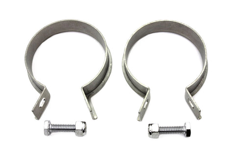 V-Twin Stainless Steel Exhaust Clamp Set - 31-0225