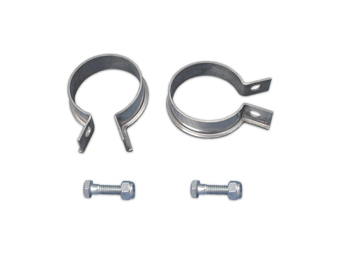 V-Twin Exhaust Header Clamp Set Stainless Steel - 31-0226