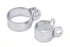V-Twin Front Exhaust Chrome Clamp Set - 31-0229