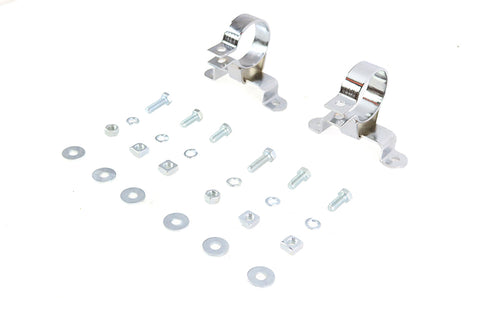 V-Twin 1-7/8 inch Muffler Hanger Clamp Set - 31-0280