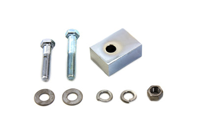 Bates Bates Headlamp Mounting Block Chrome - 31-0288