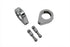 V-Twin Chrome Turn Signal Clamp Kit 39mm Forks - 31-0300