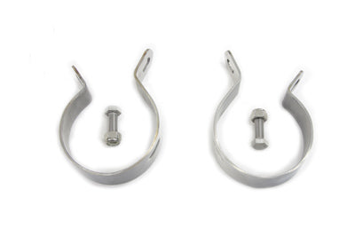 V-Twin Stainless Steel Muffler Body Clamp - 31-0319