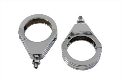 V-Twin Turn Signal Clamp Kit For 49mm Forks - 31-0323