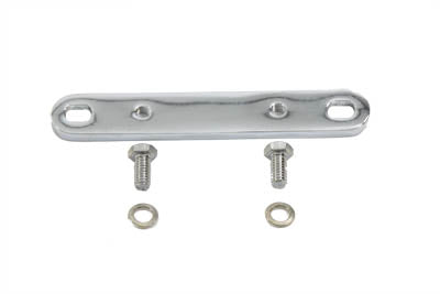 V-Twin Headlamp Mount Bracket Adapter Bar Chrome - 31-0330