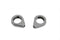 V-Twin Chrome Turn Signal Clamp Kit 39mm Forks - 31-0345