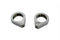 V-Twin Chrome Turn Signal Clamp Kit 41mm Forks - 31-0346