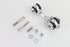 Wyatt Gatling Top Engine Mount Stabilizer Kit Chrome - 31-0364