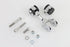 Wyatt Gatling Top Engine Mount Stabilizer Kit Chrome - 31-0364