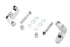 V-Twin Chrome Smooth Mirror Relocation Kit - 31-0392