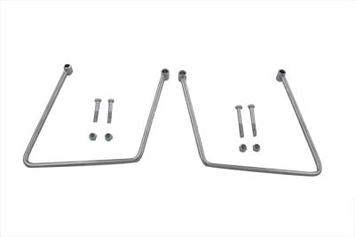 V-Twin Chrome Saddlebag Support Set - 31-0439