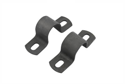 V-Twin Rear Fender Mount U-Clamps Parkerized - 31-0457
