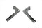 V-Twin Chrome Spotlamp Bracket Set - 31-0524