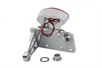 V-Twin Side Mount Tail Lamp Kit Chrome - 31-0595
