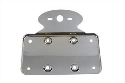 V-Twin Tail Lamp License Plate Holder Chrome - 31-0631