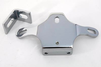 V-Twin Chrome Top Motor Mount Set - 31-0657