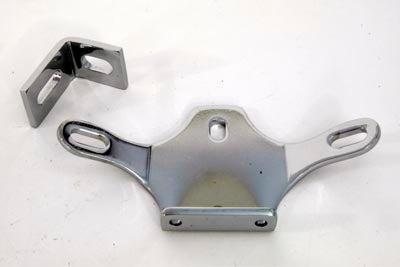 V-Twin Chrome Top Motor Mount Set - 31-0657