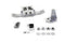 V-Twin Chrome Top Motor Mount - 31-0667