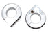 V-Twin Chrome Universal Mount Clamp Set 1 inch - 31-0695
