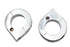 V-Twin Chrome Universal Mount Clamp Set 1-1/8 inch - 31-0696
