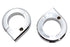 V-Twin Chrome Universal Mount Clamp Set 1-3/8 inch - 31-0698